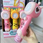 Giraffe bubble wand